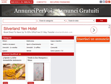 Tablet Screenshot of annuncipervoi.com